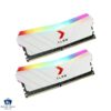 رم پی‌ان‌وای XLR8 Gaming RGB™ DDR4 دوتایی با باس 3600 مگاهرتز و ظرفیت 16 گیگابایت