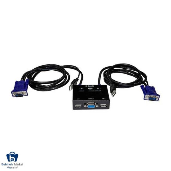 سوییچ USB KVM دی-لینک KVM-222
