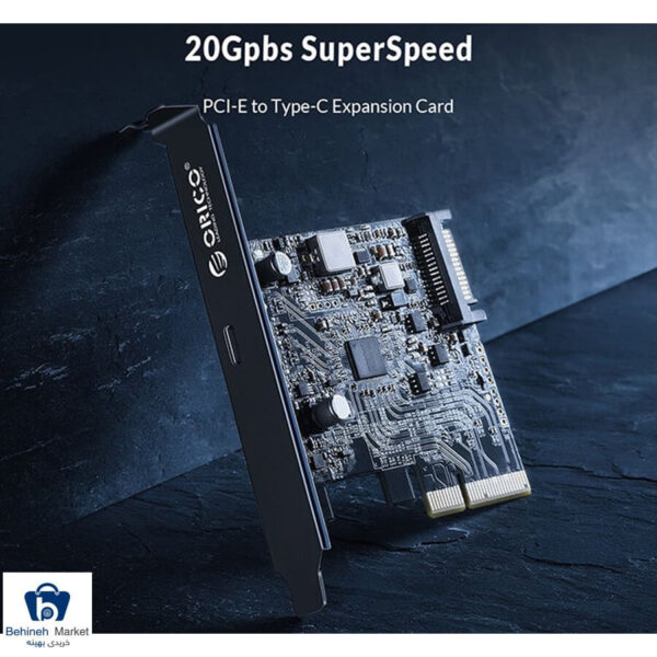 مشخصات، قیمت و خرید هاب اینترنال تایپ سی اوریکو مدل PE20-1C PCIe