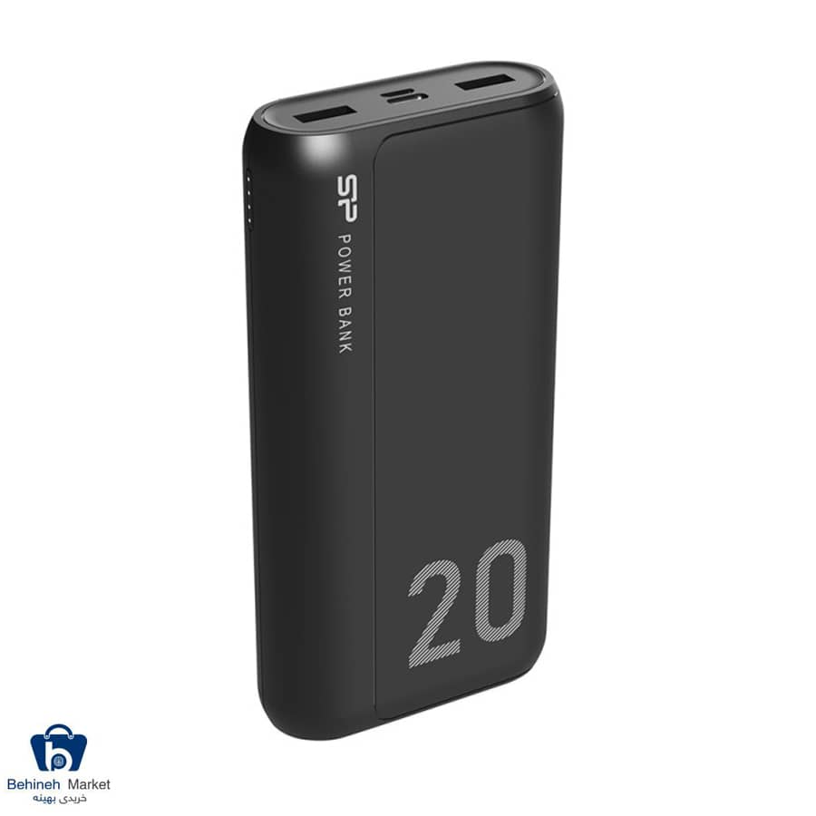 پاوربانک سیلیکون پاور مدل GS15 ظرفیت 20000 میلی آمپر ساعت