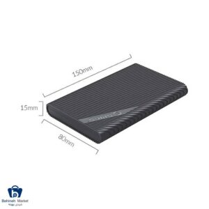 باکس هارد درایو 2.5 اینچی اوریکو ORICO 2521C3-BK-EP 2.5 Inch Portable Enclosure