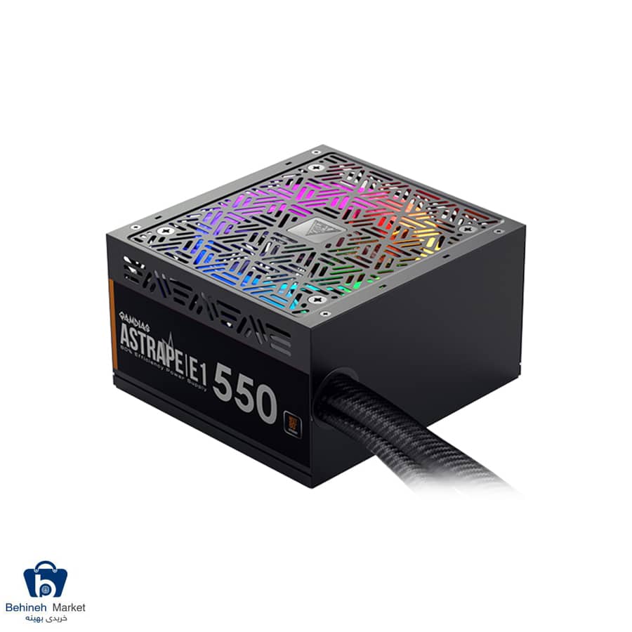 منبع تغذیه کامپیوتر گیم دیاس مدل ASTRAPE E1-550