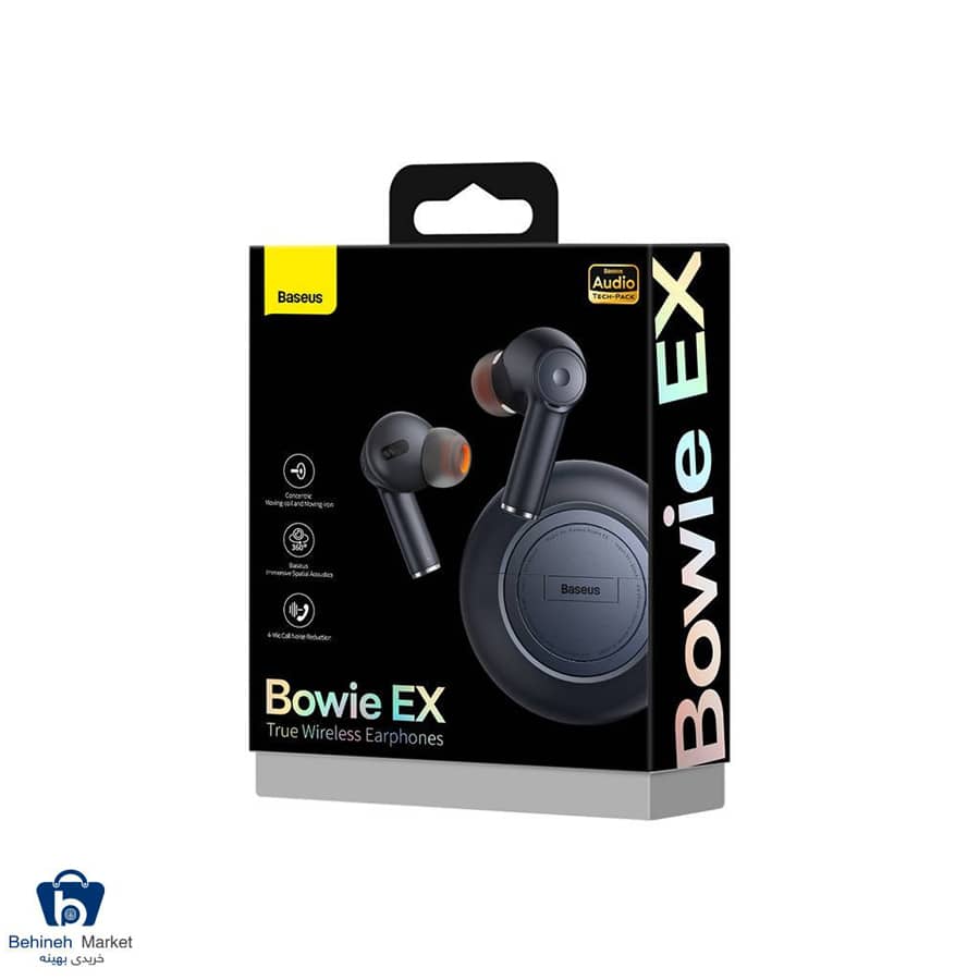 مشخصات، قیمت و خرید هندزفری بلوتوثی باسئوس مدل Bowie EX NGTW170001