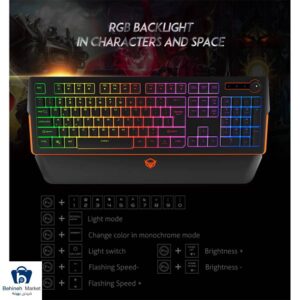 خرید کیبورد مخصوص بازی میشن MT-K9520