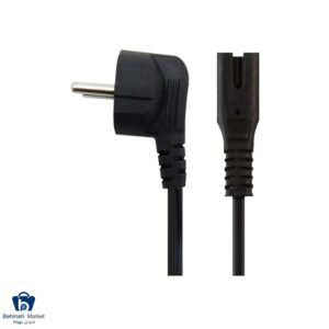 مشخصات، قیمت و خرید کابل برق لپ تاپی دو پین کی نت مدل K-PC703 طول 1.5متر