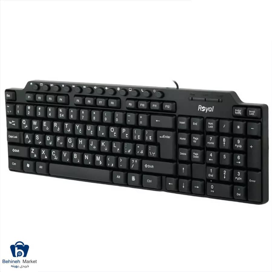 کیبورد باسیم رویال مدل R-K151