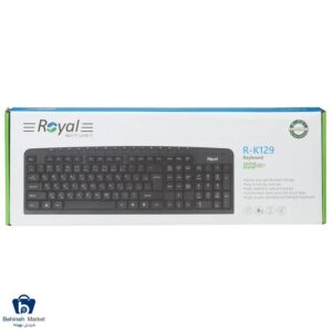 مشخصات، قیمت و خرید کیبورد باسیم رویال مدل R-K129