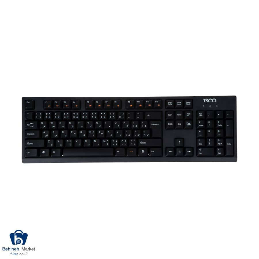 کیبورد باسیم تسکو مدل TK8017