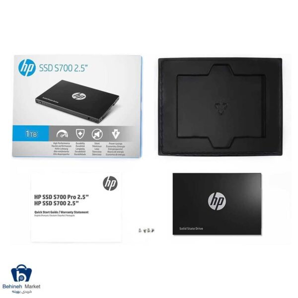 مشخصات، قیمت و خرید SSD اینترنال اچ پی مدل S700 ظرفیت 1TB