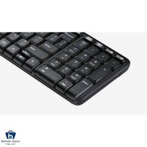 باندل کیبورد و ماوس بیسیم وایرلس لاجیتک ام کا 220 مدل Logitech MK220
