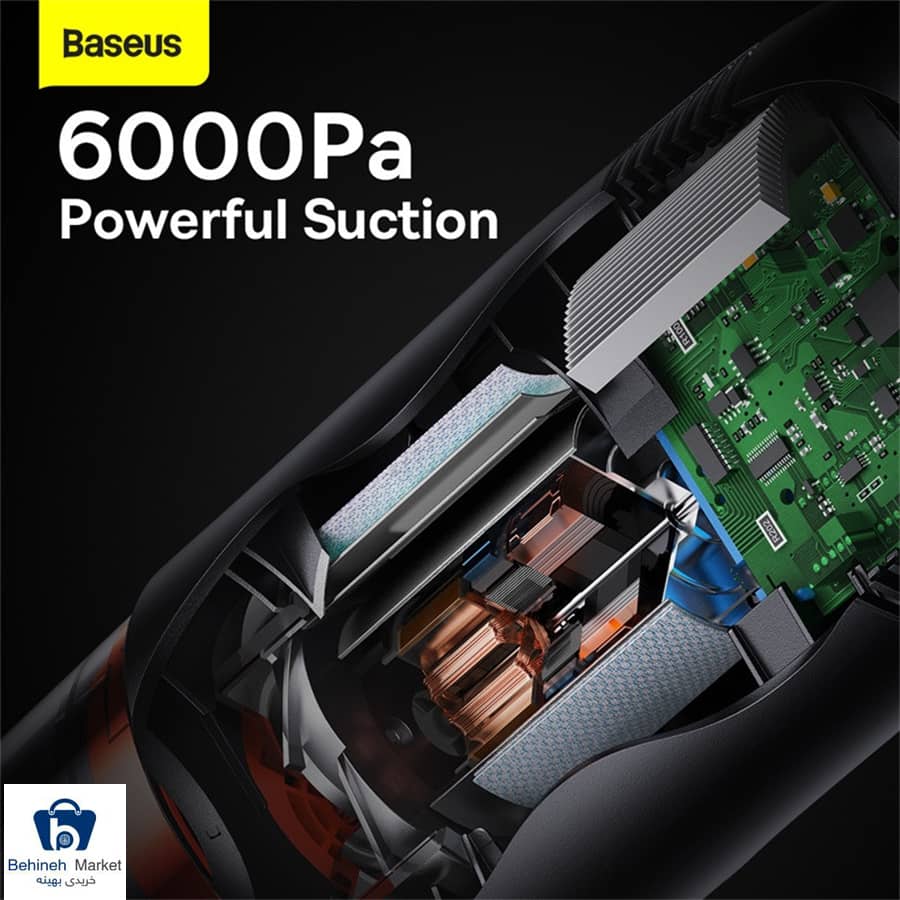 مشخصات، قیمت و خرید جارو شارژی باسئوس مدل Cordless A7 Car Vacuum Cleaner