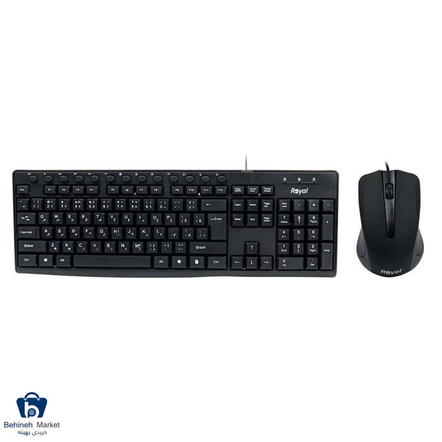 کیبورد و ماوس رویال مدل R-KM715