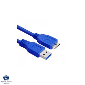 مشخصات، قیمت و خرید کابل USB3.0 AM به Micro USB-B کی نت مدل K-OC901 طول 1متر