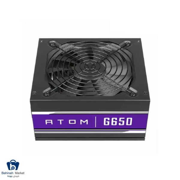 مشخصات، قیمت و خرید پاور 650 وات انتک مدل ATOM G650 Gold Full Modular