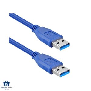 مشخصات، قیمت و خرید کابل USB3.0 AM به USB3.0 AM کی نت مدل K-OC903 طول 1.5متر