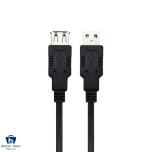 مشخصات، قیمت و خرید کابل افزایش طول 2.0 USB کی نت مدل K-UC506 طول 5متر