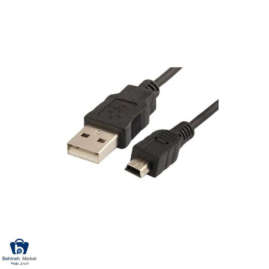 کابل تبدیل USB2.0 به Mini USB کی نت مدل K-OC904 طول 1.5متر
