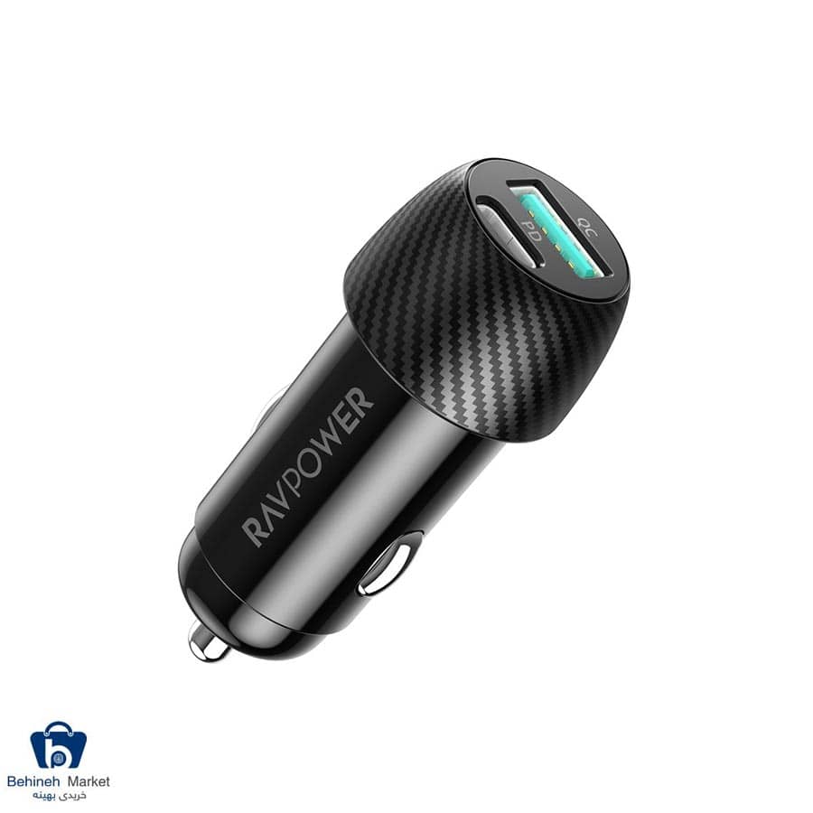 شارژر فندکی راو پاور مدل RP-VC030