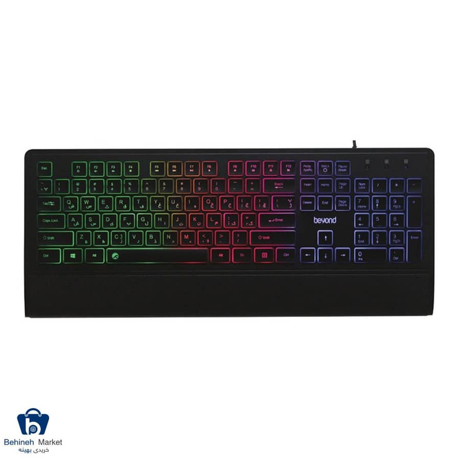 کیبورد مخصوص بازی بیاند مدل BK-7210 RGB