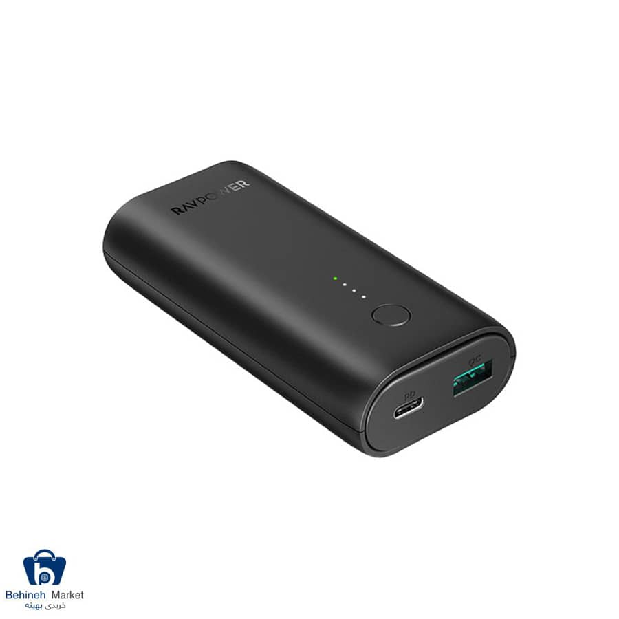پاوربانک راوپاور مدل RP-PB205 ظرفیت 10000 میلی آمپر ساعت