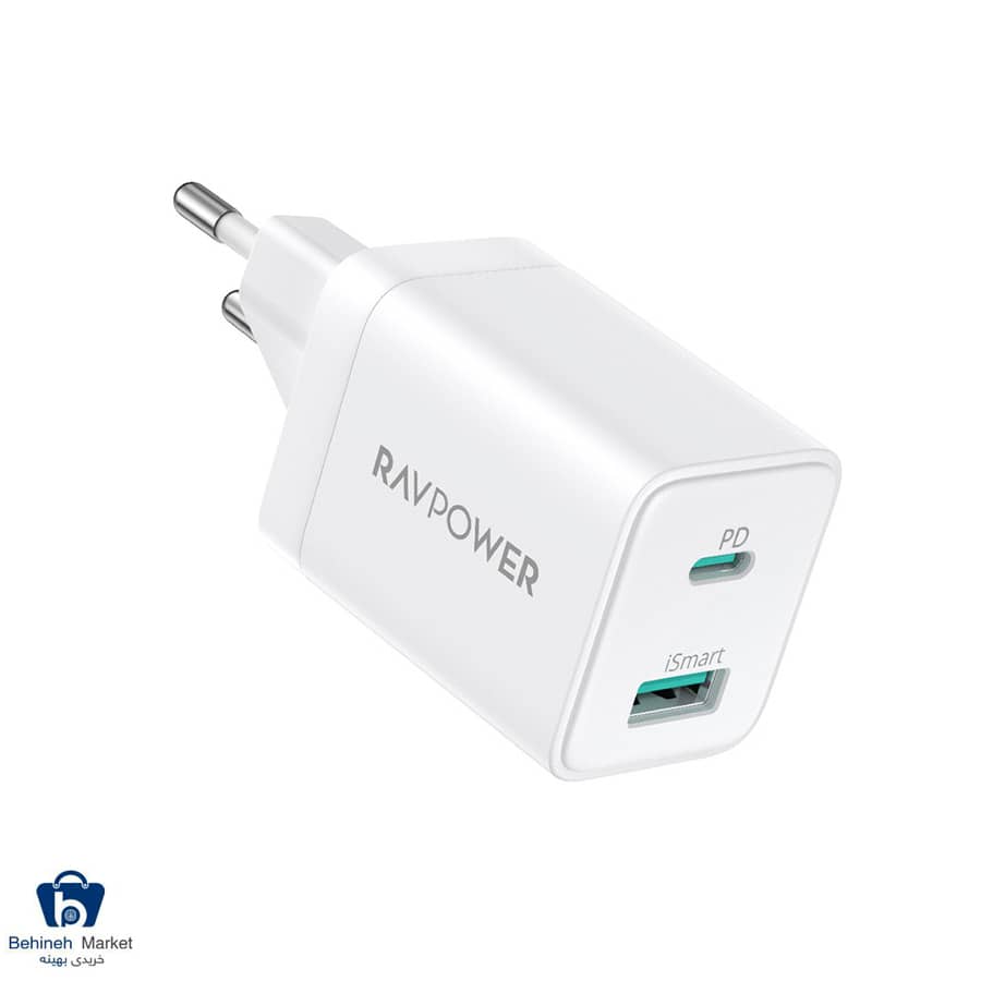 شارژر دیواری راو پاور RP-PC168 20w