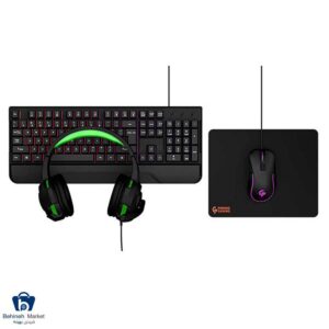 مشخصات، قیمت و خرید ست کیبورد و ماوس و هدست و پد ماوس مخصوص بازی پرودو مدل PDX213
