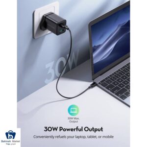 RavPower RP-PC170 2Port 30W Type-C PD Adaptor Charger