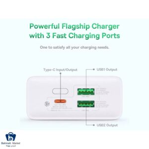 قیمت شارژر همراه باسئوس Adaman2 PPAD050001 30w 20000