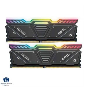 مشخصات، قیمت و خرید رم دسکتاپ DDR5 دوکاناله 5200 مگاهرتز CL34 گیل مدل POLARIS RGB ظرفیت 32GB