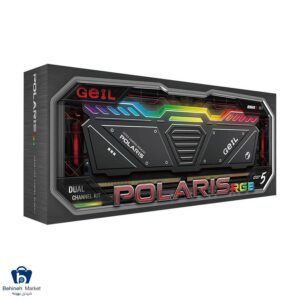 رم دسکتاپ DDR5 دوکاناله 5200 مگاهرتز CL34 گیل مدل POLARIS RGB ظرفیت 32GB