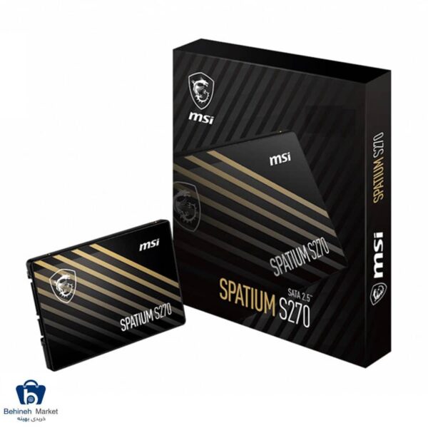 مشخصات، قیمت و خرید SSD اینترنال ام اس آی مدل SPATIUM S270 ظرفیت 120GB