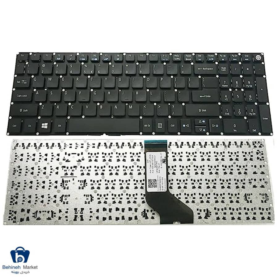 کیبورد لپ تاپ ایسر مدل Aspire E5-575 – E5-575G – E5-575T
