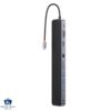 مشخصات، قیمت و خرید هاب 11 پورت USB-C بیسوس مدل Baseus WKSX030013