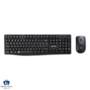 مشخصات، قیمت و خرید کیبورد و ماوس بی سیم بیاند مدل Beyond BMK-2232
