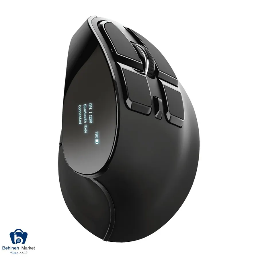 ماوس ارگونومیک بی سیم تراست مدل Voxx
