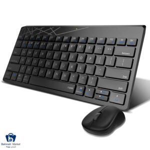 مشخصات، قیمت و خرید کیبورد و ماوس بی سیم رپو مدل 8000M