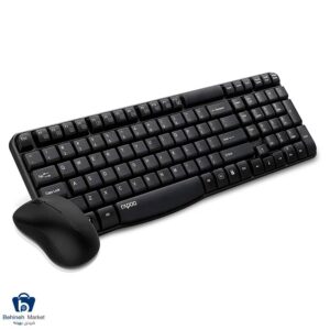مشخصات، قیمت و خرید کیبورد و موس بی سیم رپو مدل Rapoo X1810 با حروف فارسی