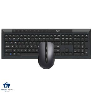 مشخصات، قیمت و خرید کیبورد و ماوس بی سیم رپو مدل Rapoo 8210M