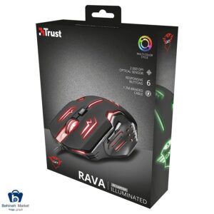 مشخصات، قیمت و خرید ماوس مخصوص بازی تراست مدل GXT 108 Rava illuminated