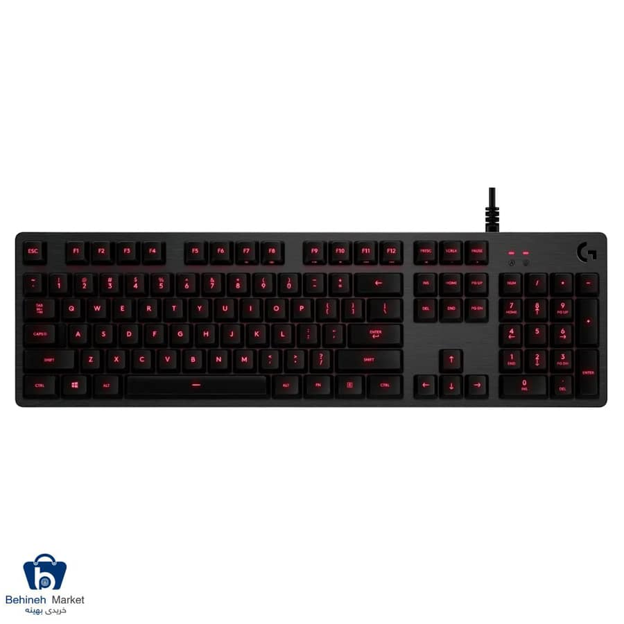 کیبورد مکانیکی مخصوص بازی لاجیتک مدل G413 Carbon