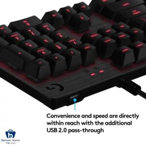 خرید کیبورد مکانیکی گیمینگ لاجیتک مدل Logitech G413 Carbon