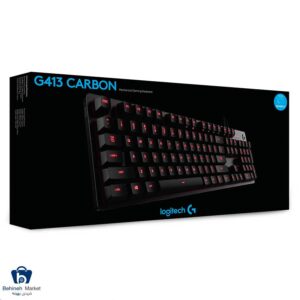 مشخصات، قیمت و خرید کیبورد مکانیکی مخصوص بازی لاجیتک مدل G413 Carbon