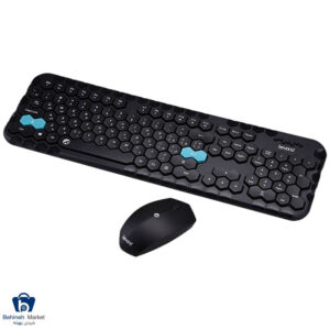 مشخصات، قیمت و خرید کیبورد و ماوس بی سیم بیاند مدل BMK-8301 RF
