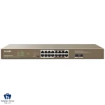 سوئیچ 16 پورت تندا TEG1118P-16-250W دو SFP