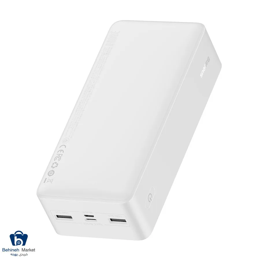 پاوربانک باسئوس مدل PPDML-K02 ظرفیت 30000 mAh