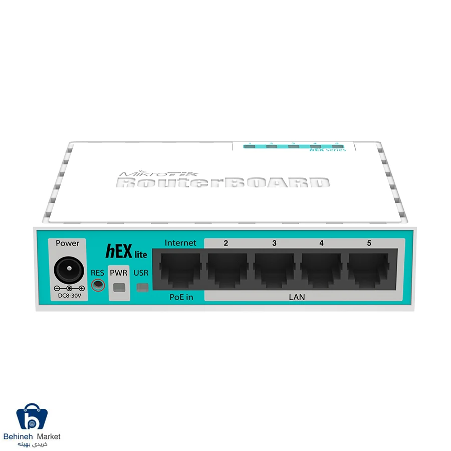 روتر میکروتیک مدل RB 750-R2 HEX Lite
