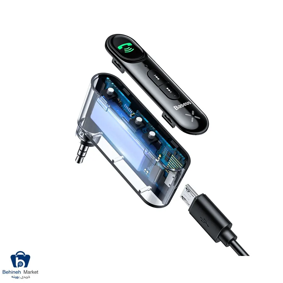 ساختار گیرنده بلوتوثی صوتی باسئوس مدل WXQY