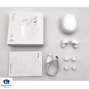 محتویات هدفون بیسیم شیائومی مدل redmi buds 4