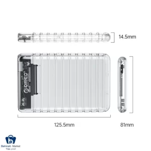 باکس SSD و Hard Type-C 10Gbps اوریکو مدل Orico 2139C3-V1-CR-EP