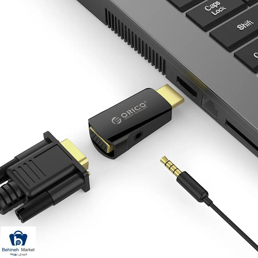 مبدل HDMI به VGA با خروجی صدا اوریکو XD-HLFV